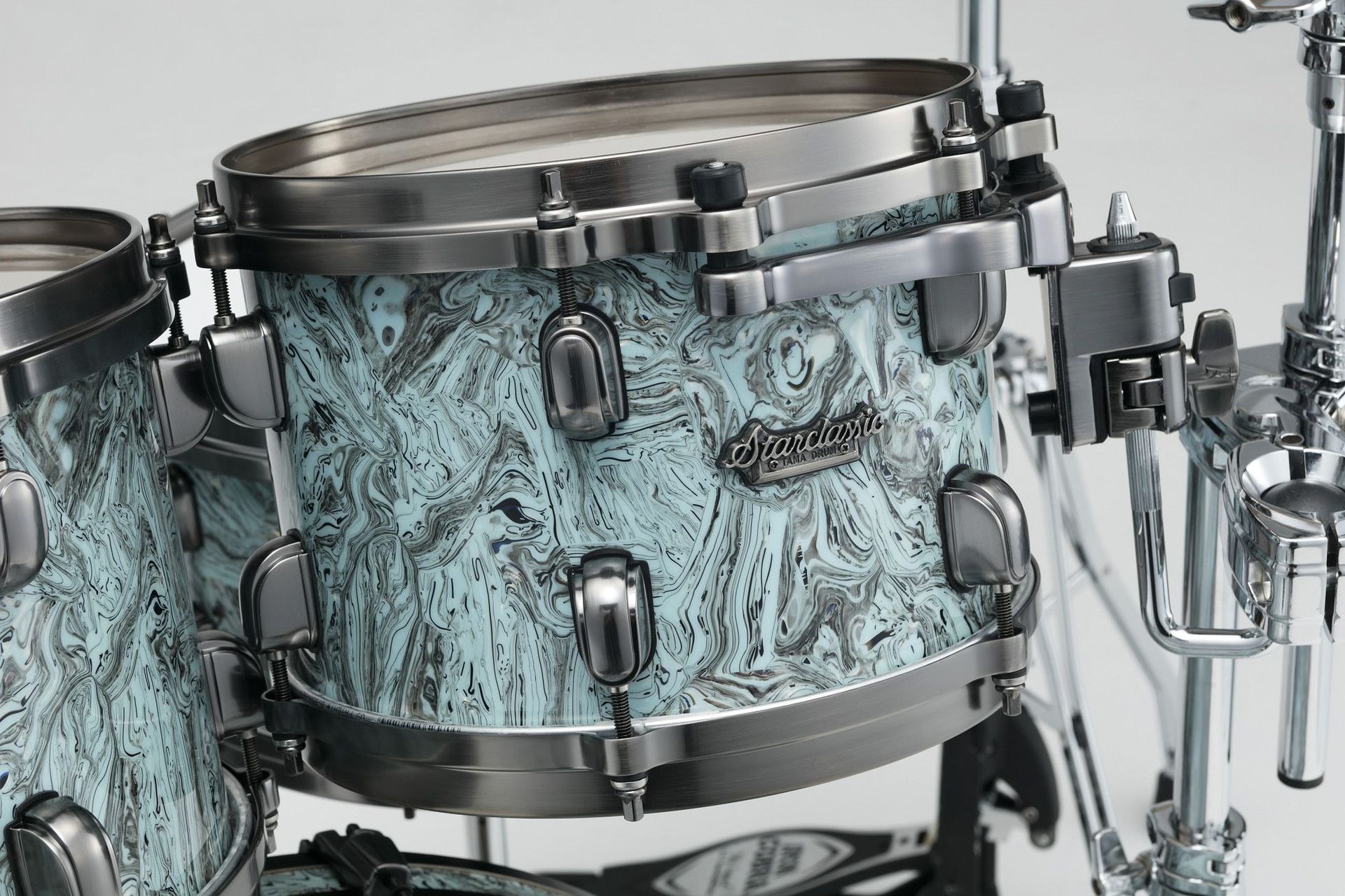 TAMA Starclassic Maple 3-Pcs Shell Kit, SBN-HW Sky Blue Swirl 