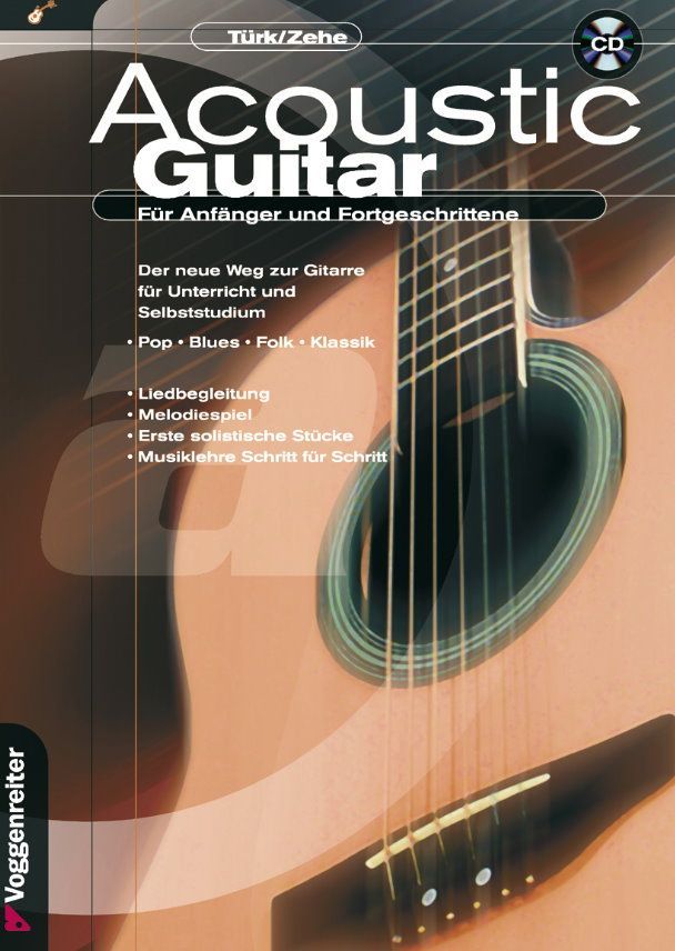 Schule Gitarre Acoustic Guitar Türk  Zehe Voggenreiter incl. CD 0246-3