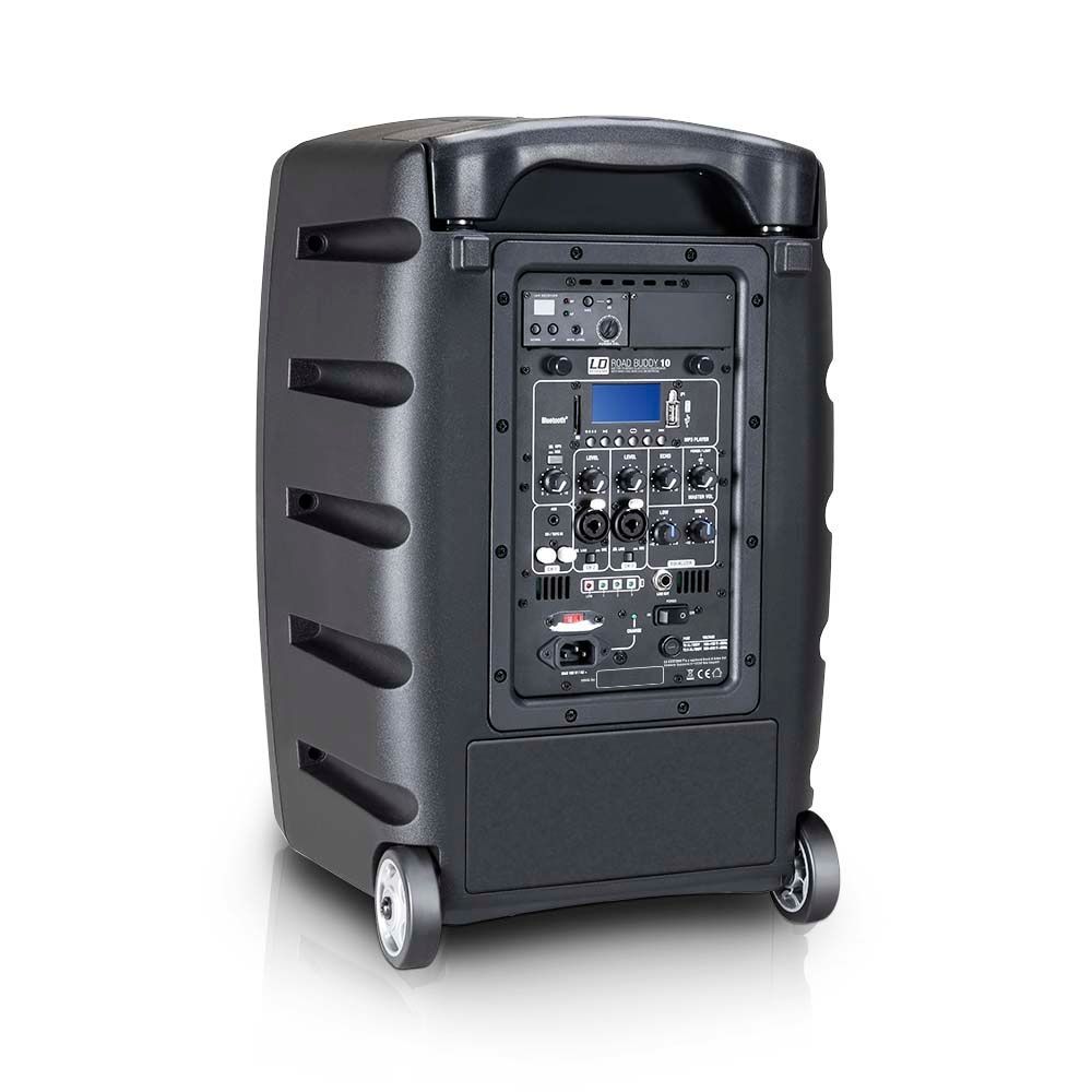 LD Systems Roadbuddy 10 Akkubetriebene Bluetooth-Lautsprecherbox mit Funkmikro