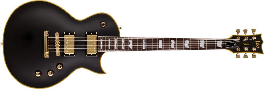 ESP Ltd EC-1000 Vintage Black Duncan E-Gitarre 