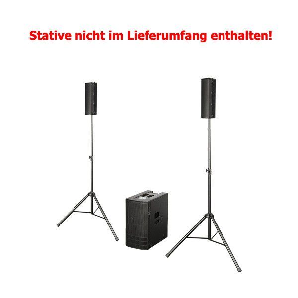 DB Technologies ES1203 aktives PA-System inkl. Hüllen