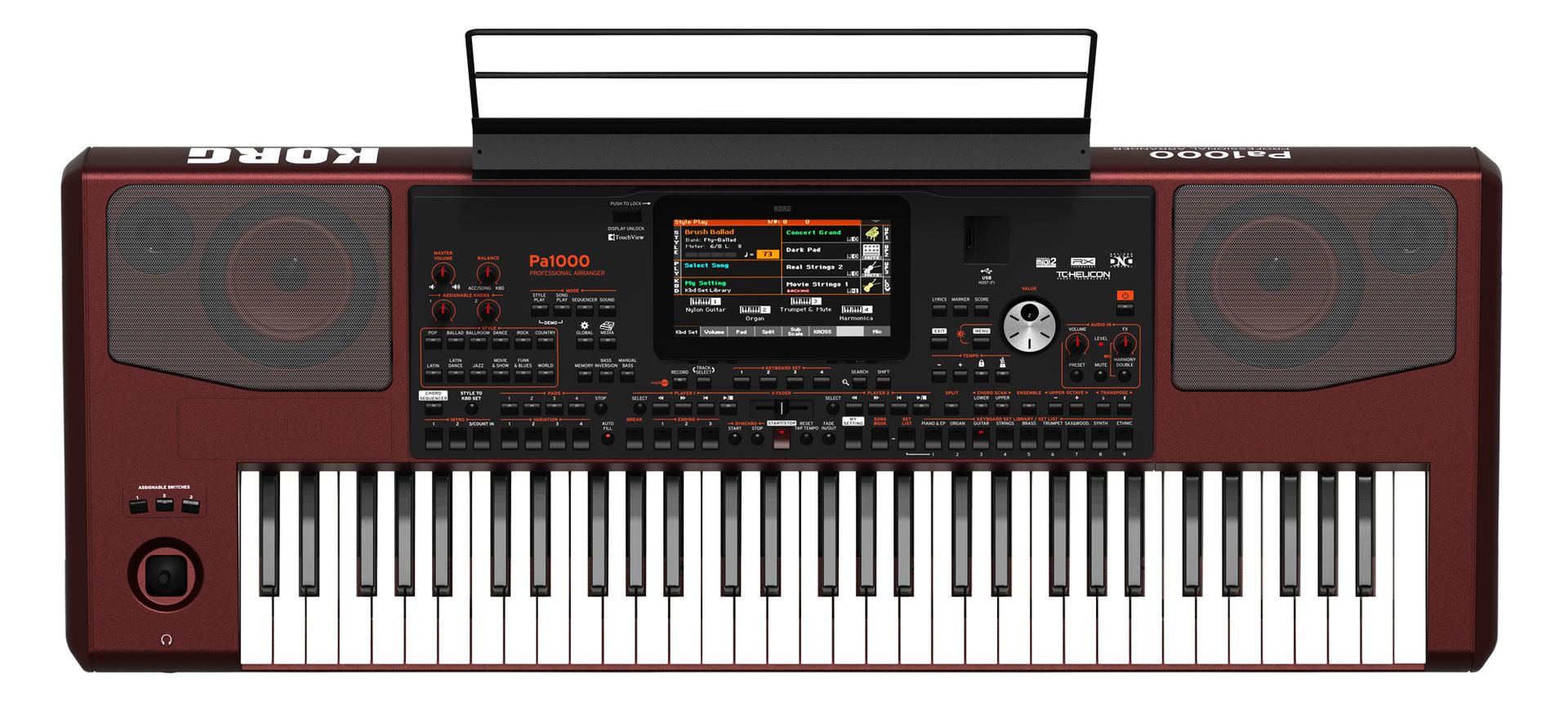 Korg PA-1000 Entertainer-Workstation mit über 430 Styles,über 1152 Sounds,PA1000