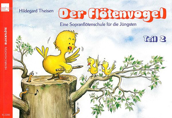 Noten Der Flötenvogel Band 2 von Hildegard Theisen N 2200 Blockflöte Recorder