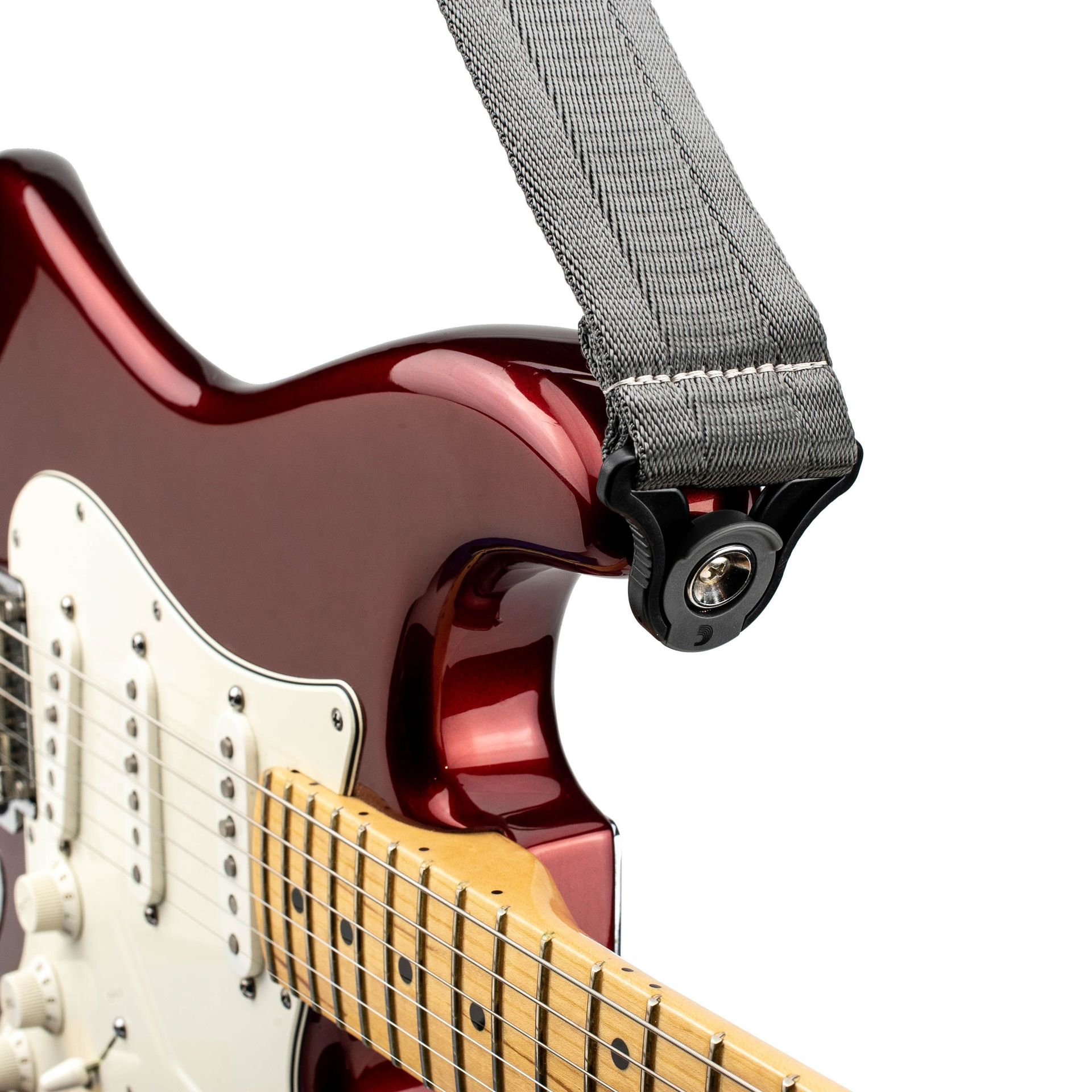 D’Addario Auto Lock Guitar Strap Metal Grey 50BAL09