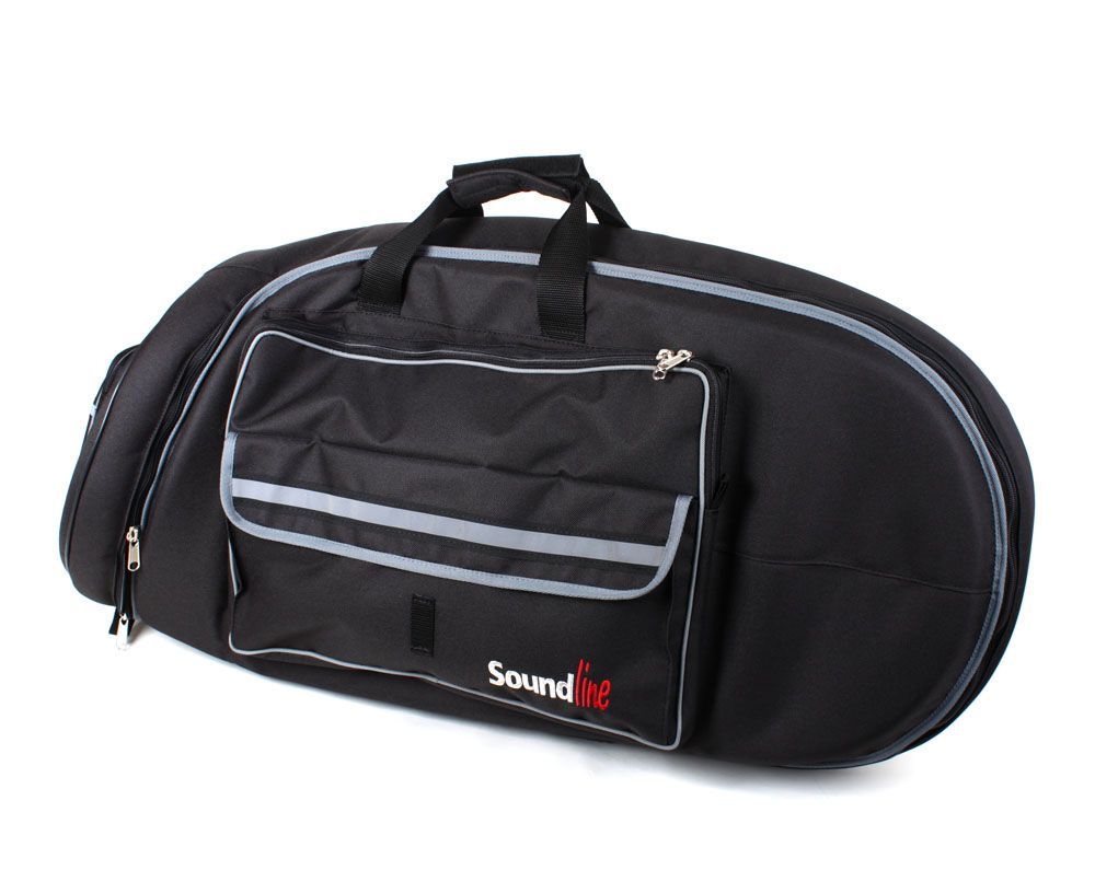 SoundlineTenorhorn GigBag Tasche, Ovale Bauweise, Rucksackträger