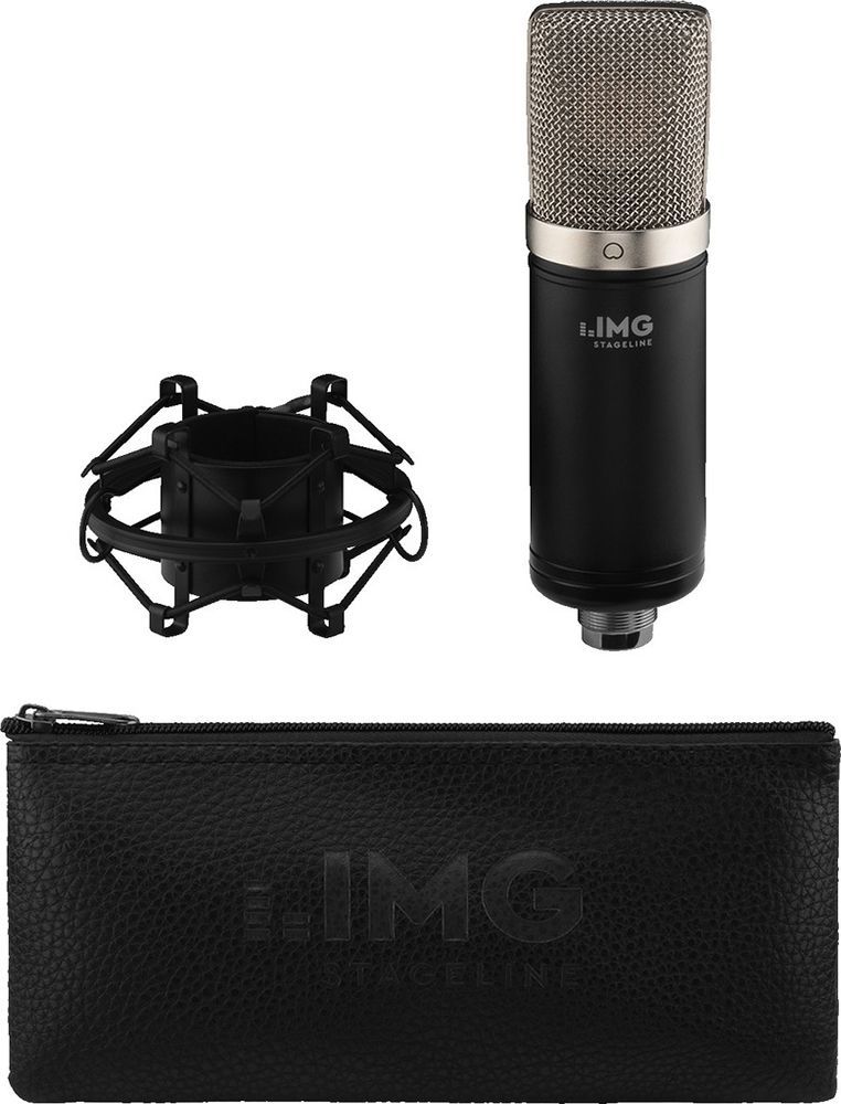 IMG Stage Line ECMS-70 Großmembran-Kondensator-Mikrofon mit Spinne