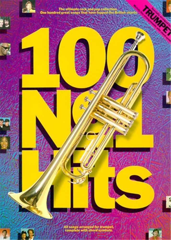 Noten Trompete 100 No 1 Number One Hits For Trumpet MSAM 90131 Popular music 