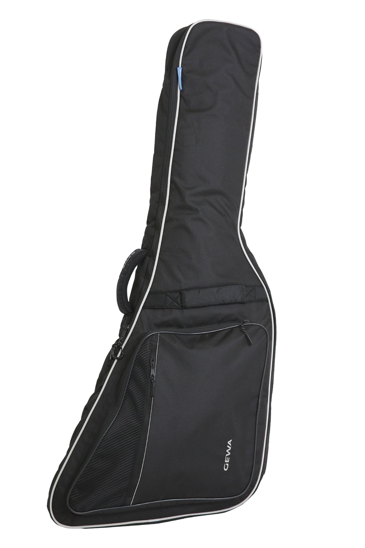 GEWA Gigbag E-Gitarre Explorer-Form, E-Gitarrentasche mit 12mm Polsterung, black