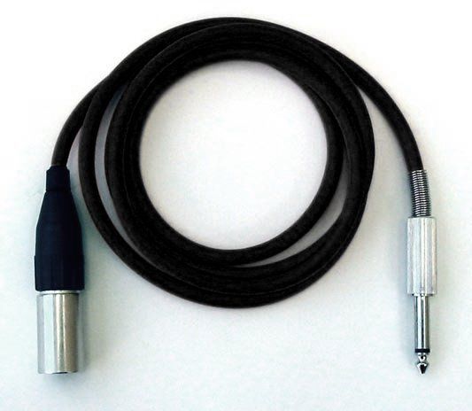 Mikrofonkabel Amphenol XLR male/ 6,3mm Klinkenstecker, 1,5 Meter, schwarz_00017040_