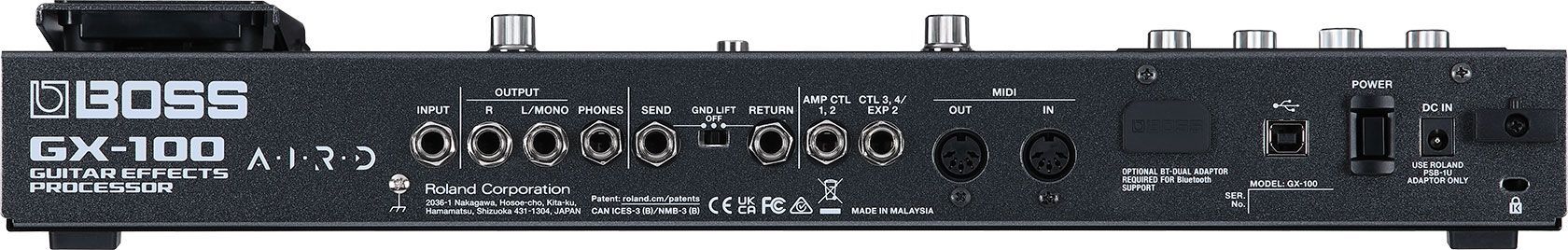 Boss GX-100  Multieffektgerät für E-Gitarre & E-Bass