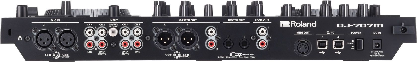 Roland DJ-707M 4-Kanal DJ Controller für Serato DJ Pro mit vier Decks Roland DJ-707M 4-Kanal DJ Controller für Serato DJ Pro mit vier Decks
