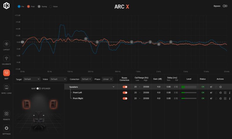 IK Multimedia ARC X Software mit Messmikrofon