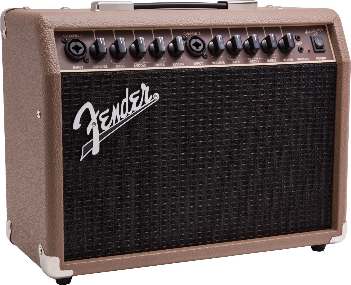 Fender Acoustasonic 40  Akustik Verstärker 40 Watt  2x6,5" Lautsprecher_00040090_
