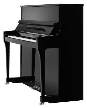 Schimmel K-122 Elegance Klavier schwarz poliert