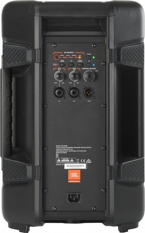 JBL IRX 108BT Aktive PA-Box 8/1, Fullrangelautsprecher mit Bluetooth 5.0 