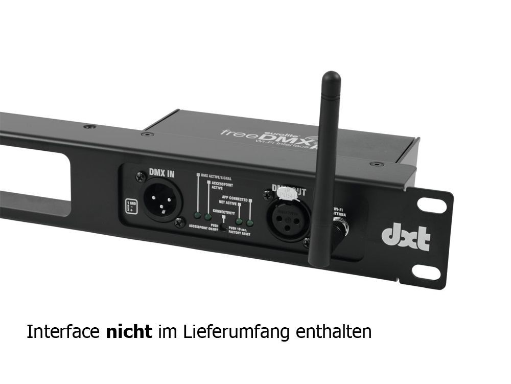 EUROLITE 19" Montagerahmen für EUROLITE freeDMX AP Wi-Fi Interfac