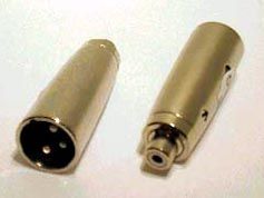 Festadapter XLRmale  CinchBuchse_00005290_