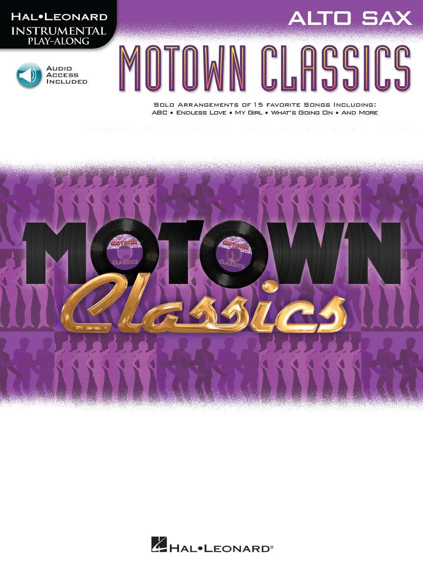 Noten Motown Classics Instrumental Play-Along Series Altsaxophone HL 842574