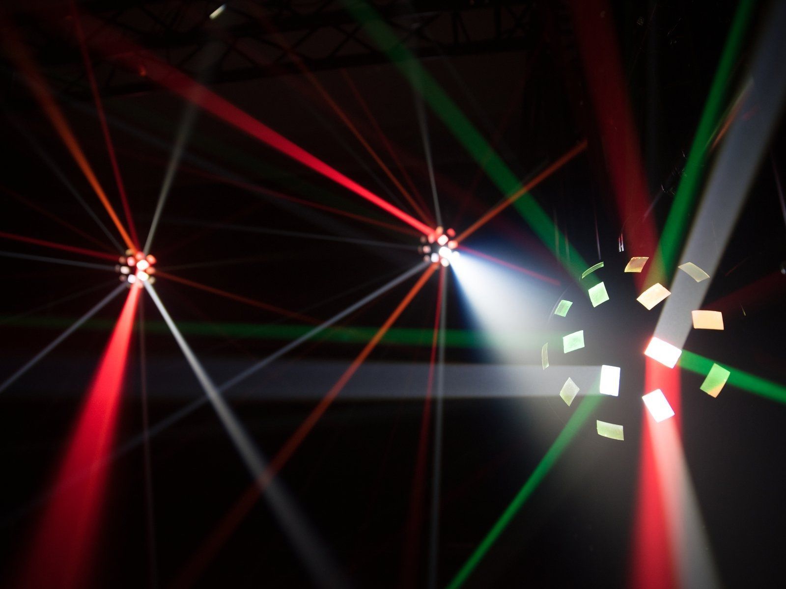 EUROLITE LED Z-2000 Strahlen Lichteffekt mit DMX, Auto- und Musikmodus