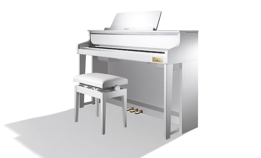 Casio GP-310 WE Bechstein Digitalpiano, Hybrid-Hammermechanik und Holztastatur Casio GP-310 WE Bechstein Digitalpiano, Hybrid-Hammermechanik und Holztastatur