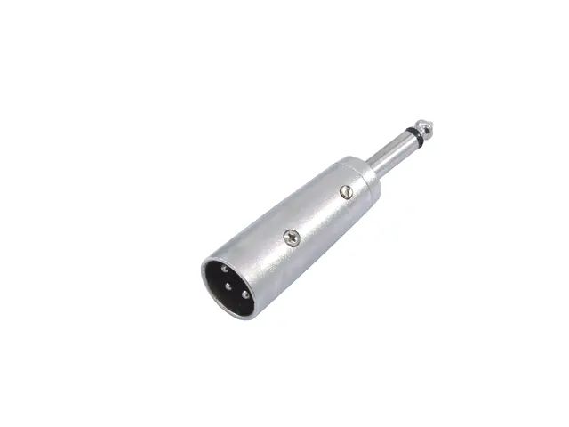 Festadapter 6,3mm Klinkenstecker  .XLRmale_00000407_