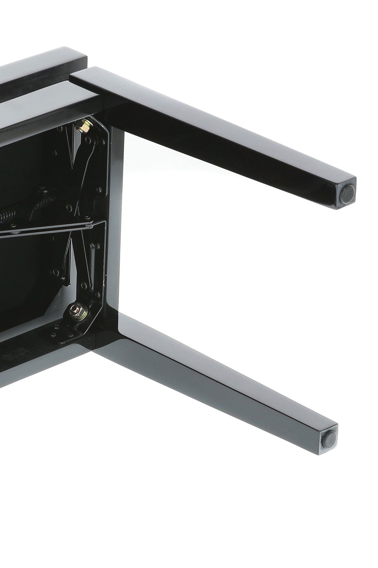Markstein Klavierbank DELUXE schwarz poliert, Sitzbezug schwarz, verstellbar Markstein Klavierbank DELUXE schwarz poliert, Sitzbezug schwarz, verstellbar