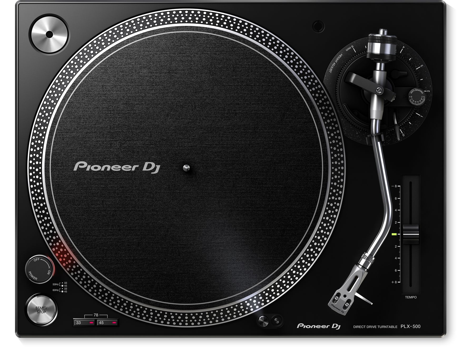 Pioneer DJ PLX-500-K Plattenspieler mit USB