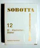Sobotta B-Klarinette deutsch 3,5  Blatt