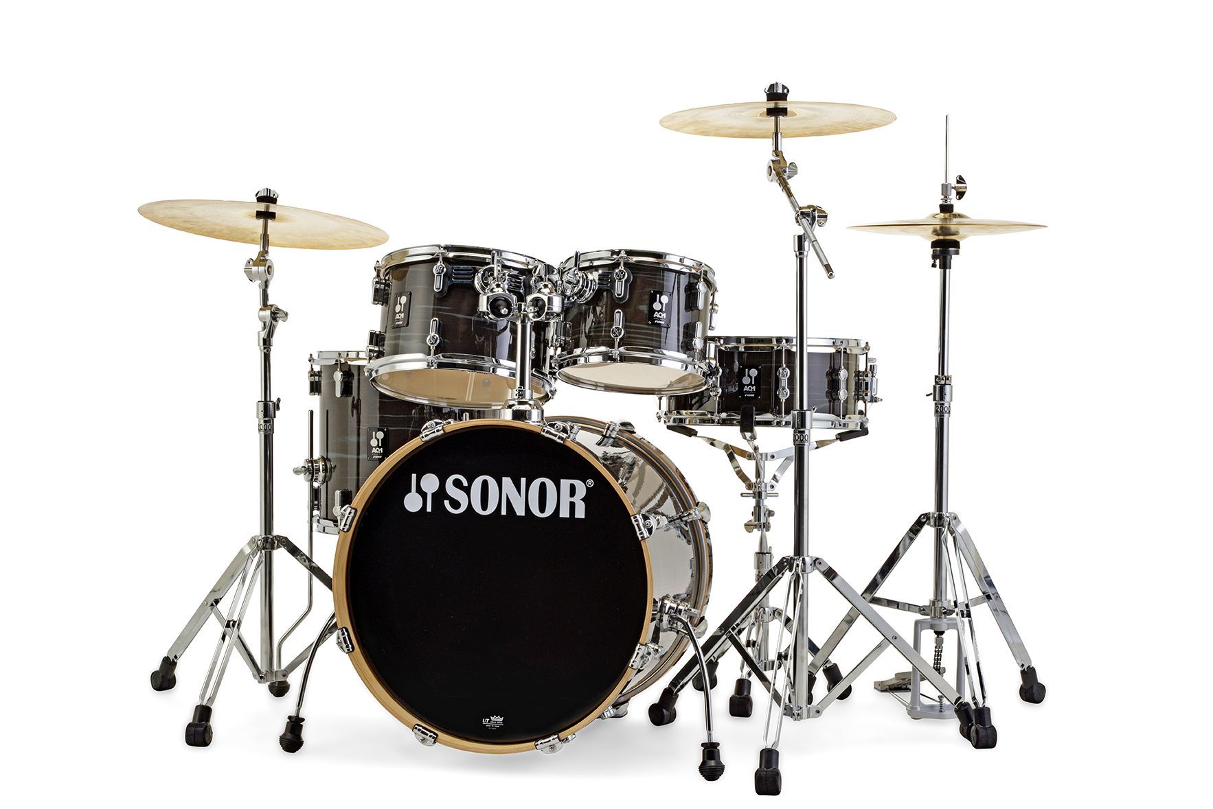 4044661719532 - AQ1 Stage Set Woodgrain Black 22 10 12 16 und Snare 4044661719532 - AQ1 Stage Set Woodgrain Black 22 10 12 16 und Snare