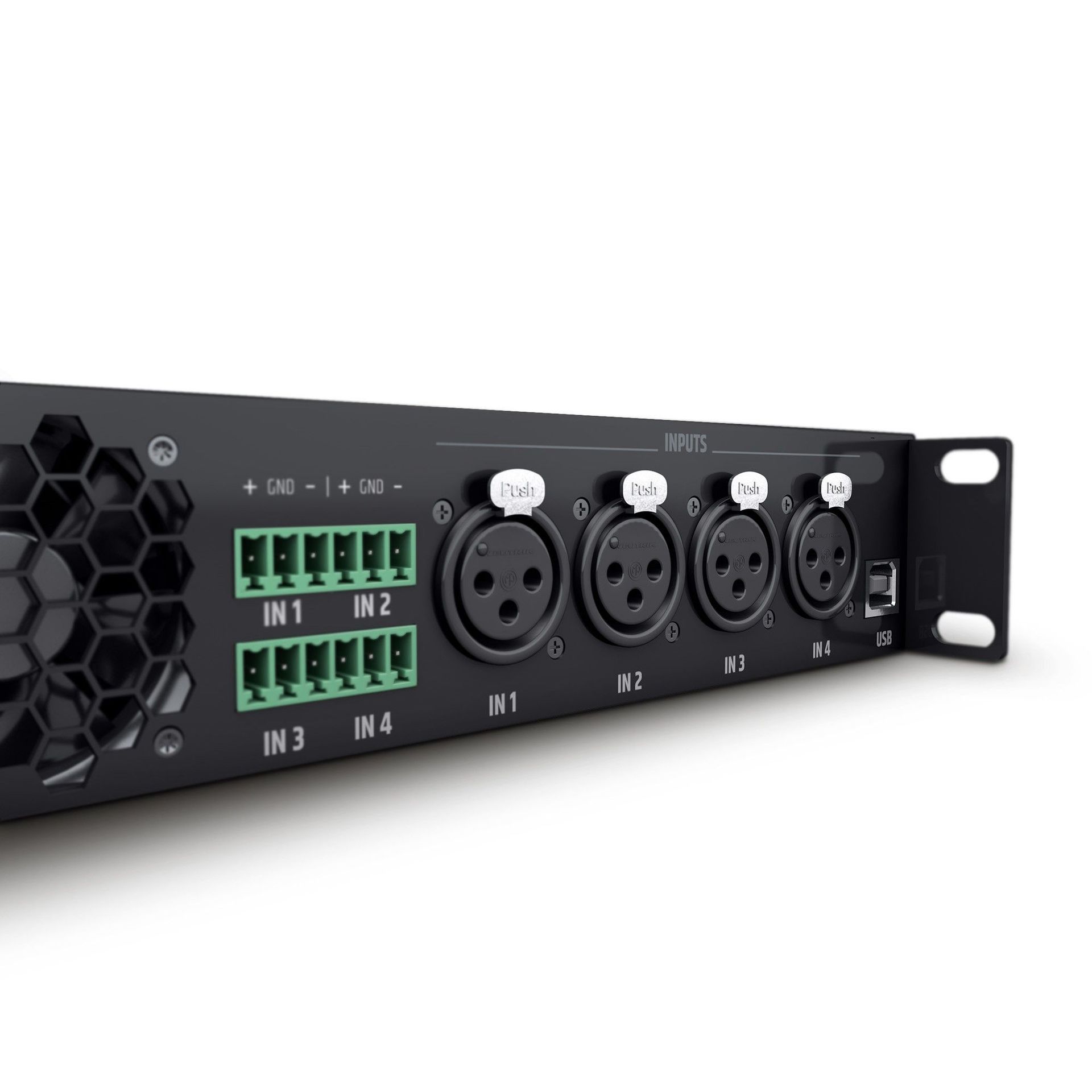 LD Systems CURV 500 I AMP 4-Kanal Class D Installations Endstufe