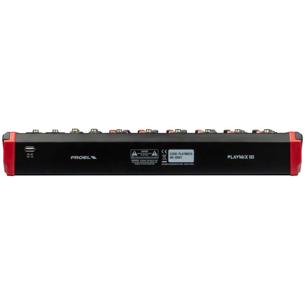 Proel PLAYMIX 10 Mixer mit Multieffekt, MP3-Player und Bluetooth_00054565_