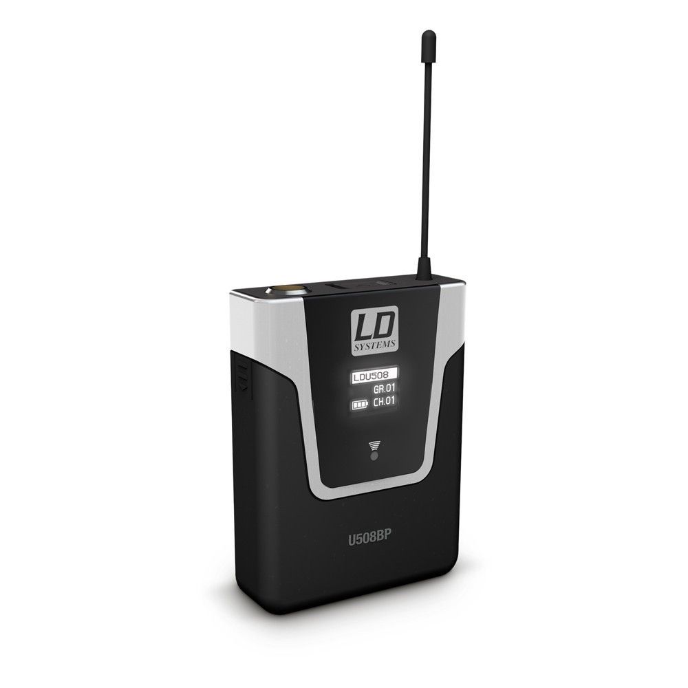 LD Systems U508 HBH 2 Duales UHF Wireless System mit Headset und Handmikrofon