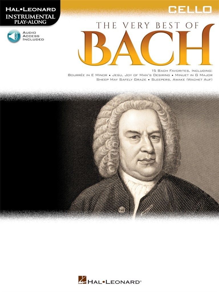 Noten The Very Best of Bach Cello íncl. Audiodownloadcode HL 00225380
