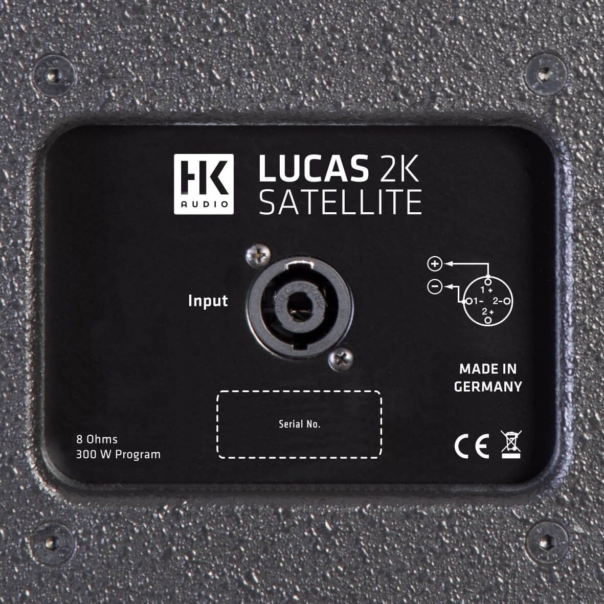 HK Audio LUCAS 2K18 Aktives 2.1 Stereo-PA-System für mobile DJ`s
