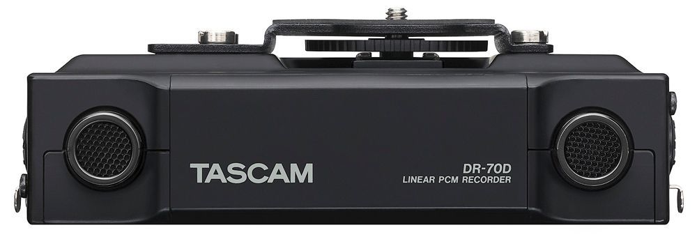 Tascam DR-70D tragbarer Digitalrecorder, Portabler 4-Kanal Audiorecorder