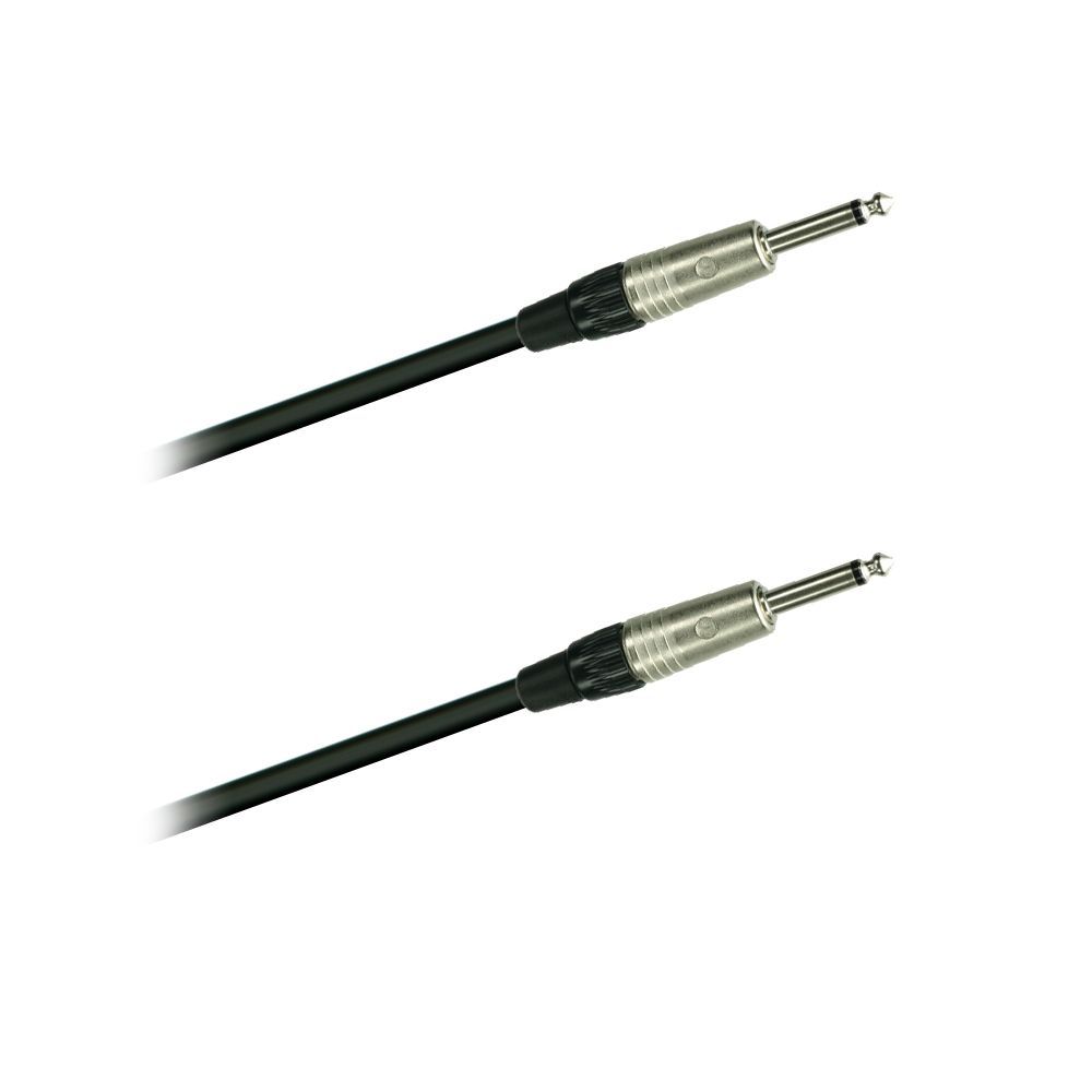 Boxenkabel 10,0 Meter 6,3mm Klinke/Klinke Neutrik, 2x2,5mm²,  schwarz_00029695_
