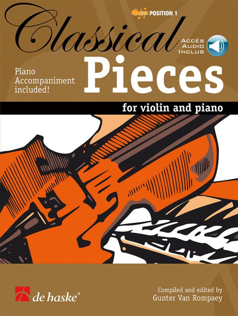 Noten Classical Pieces incl. Audio download für Violine / Geige DHP1074229-404