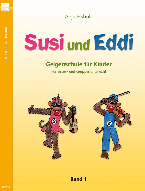 Noten Susi und Eddi Band 1 Geigenschule für Kinder N 2441 Violine Geige_00008623_