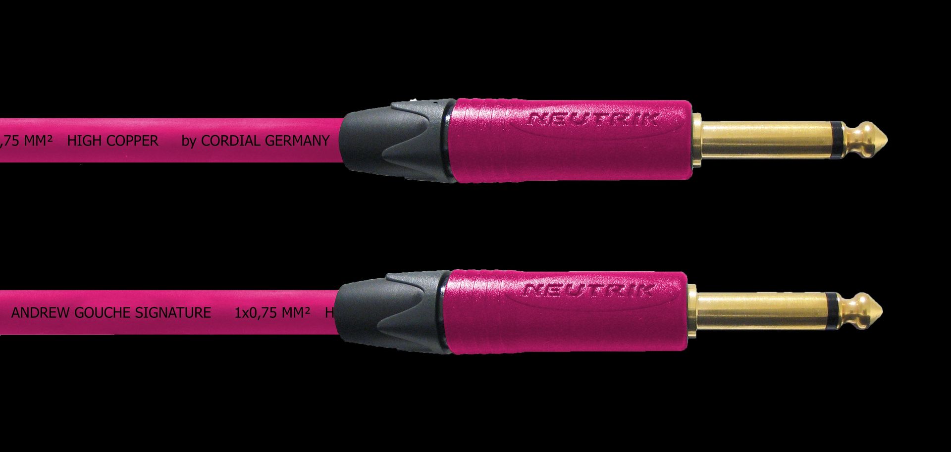 Cordial CSI 7,5 PP Andrew Gouche Gitarrenkabel, 7,5 m purple _00052547_