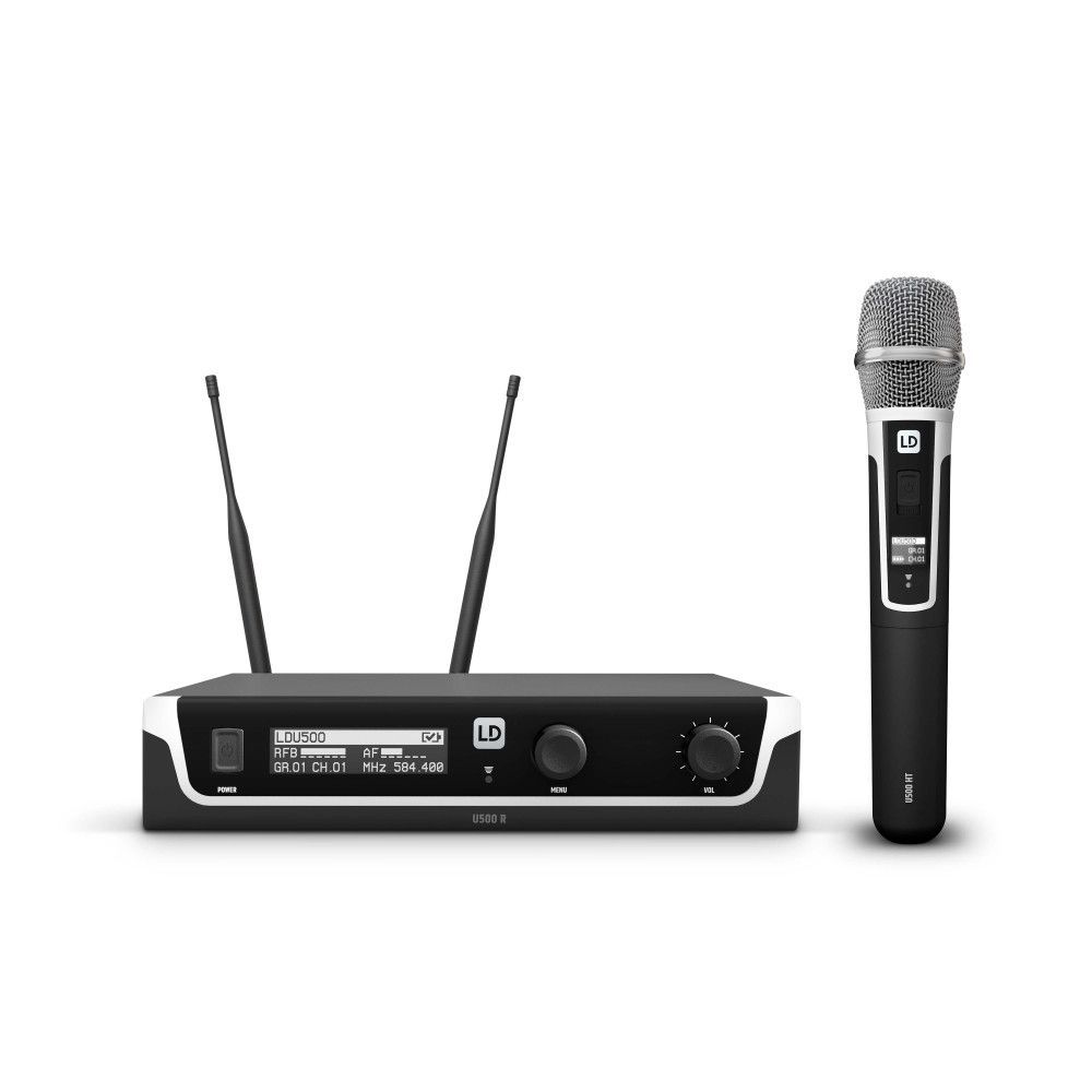 LD Systems U508 HHC UHF Vocal Wireless System, Drahtlos System mit Handsender 