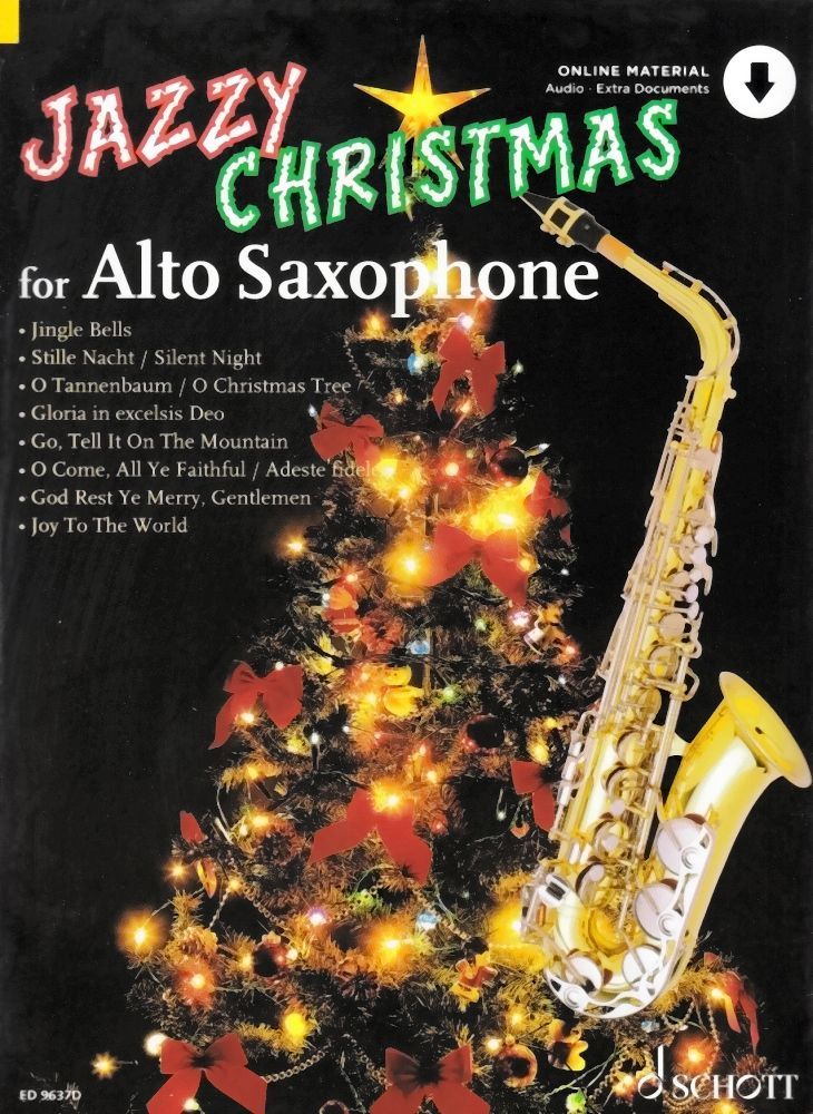 Noten Jazzy christmas Weihnachtsmelodien Dirko Juchem ED 9637D Altsax