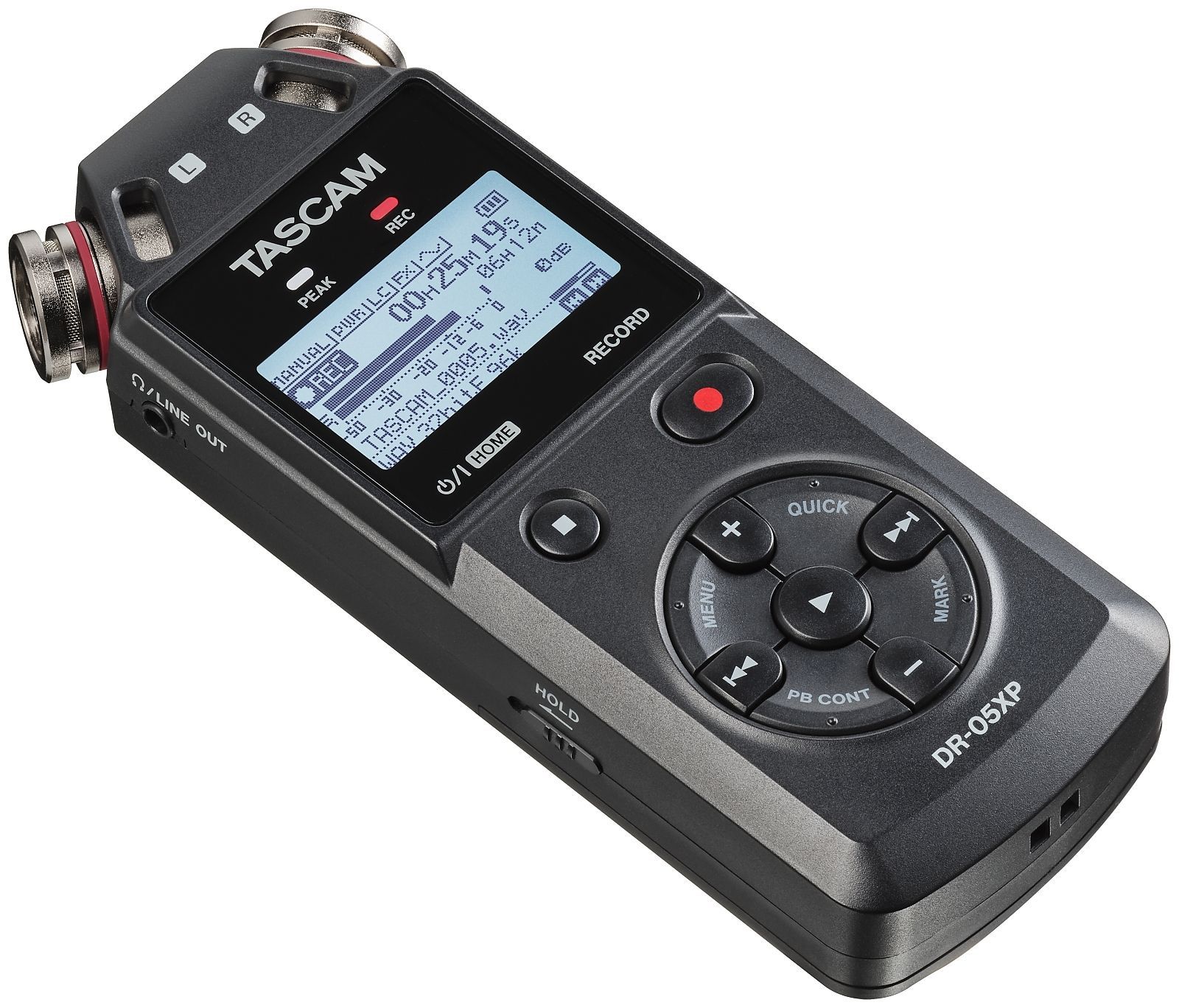 Tascam DR-05XP Tragbarer Stereo-Audiorecorder und USB-Interface_00053927_