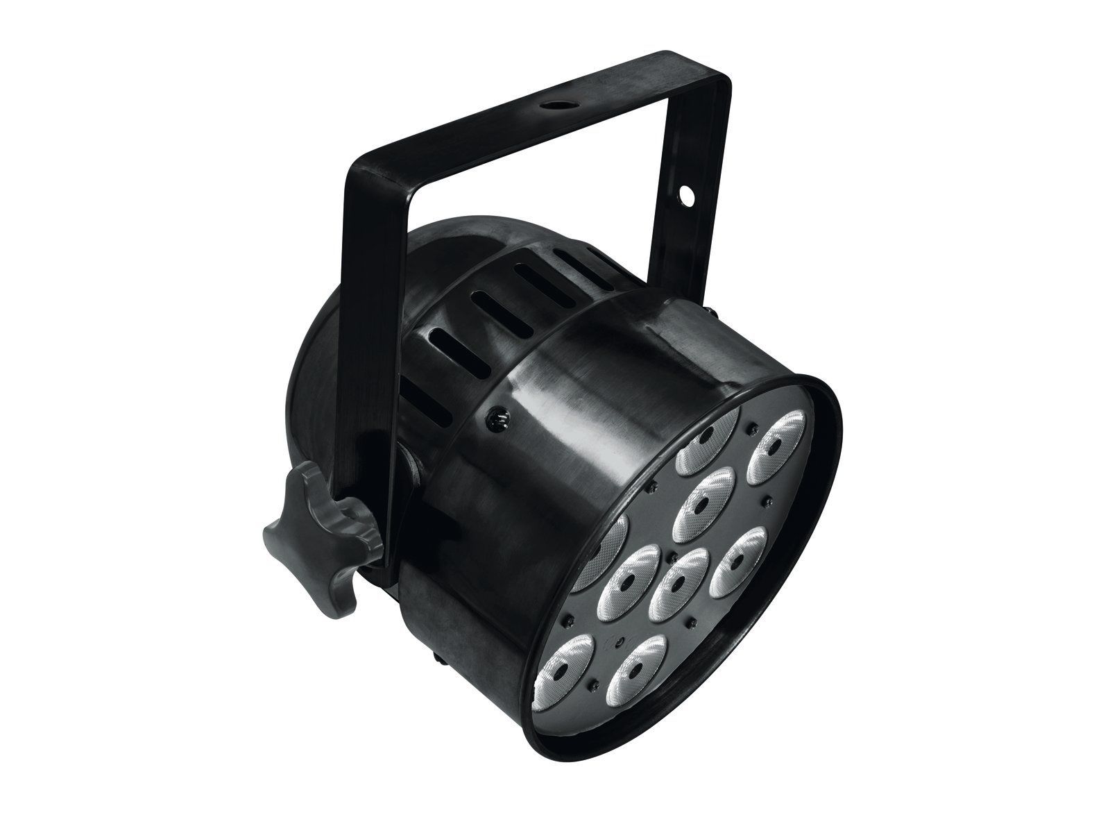 EUROLITE LED PAR-56 HCL Short schwarz PAR-Scheinwerfer mit RGBAW+UV-Farbmischung