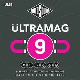 Rotosound Saiten für E-Gitarre ULTRAMAG 6-str. UM9 Super Light 9-42