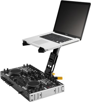 Hercules HCDG-400BB Laptopstativ, Notebookständer für Laptops und Controller_00055031_