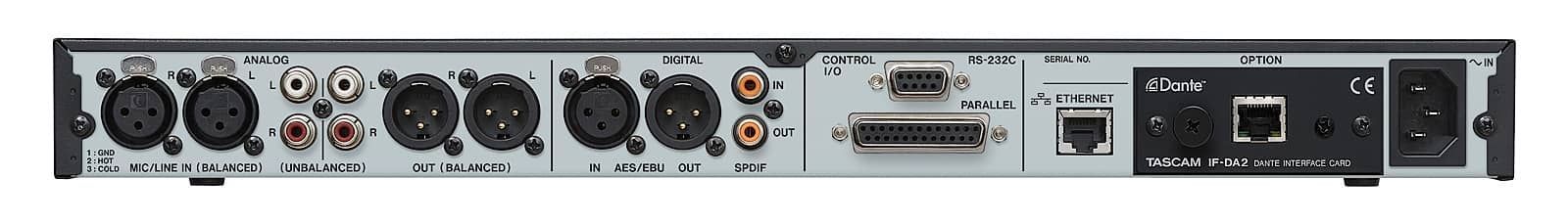 Tascam SS-R250N 19" 1 HE Netzwerkfähiger Solid-State-Audiorecorder