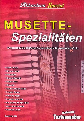 Noten Musette-Spezialitäten TAST 863  - 100 Titel leicht spielbar_00054332_