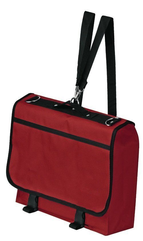 GEWA Notentasche rot 40x30x10cm, Nylongewebe, Tragegriff, Schultergurt,_00008132_