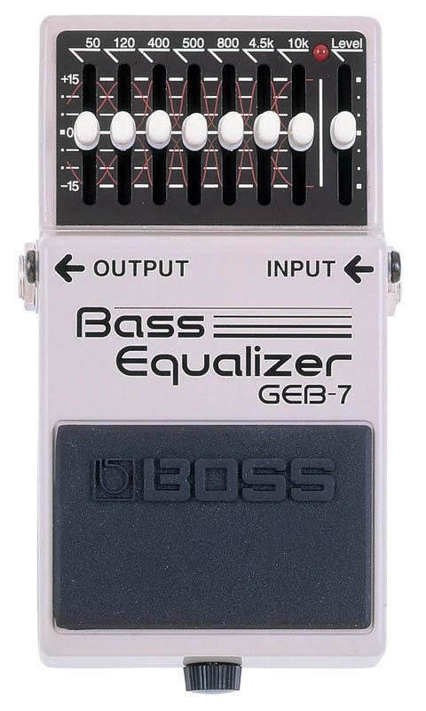 Boss GEB-7 Bass Equalizer, Effektgerät für E-Bass