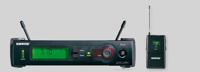 Shure SLX14LE/LC-L4E 638-662 MHz  Funksystem Restbestand!_00052545_